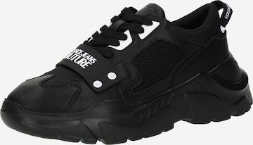 Versace Jeans Couture Platform trainers 'SPEEDTRACK' in Black: front