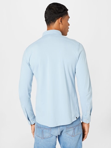 DENHAM Regular fit Button Up Shirt 'BRIDGE' in Blue