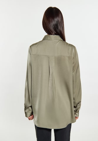 usha BLACK LABEL Blouse in Groen