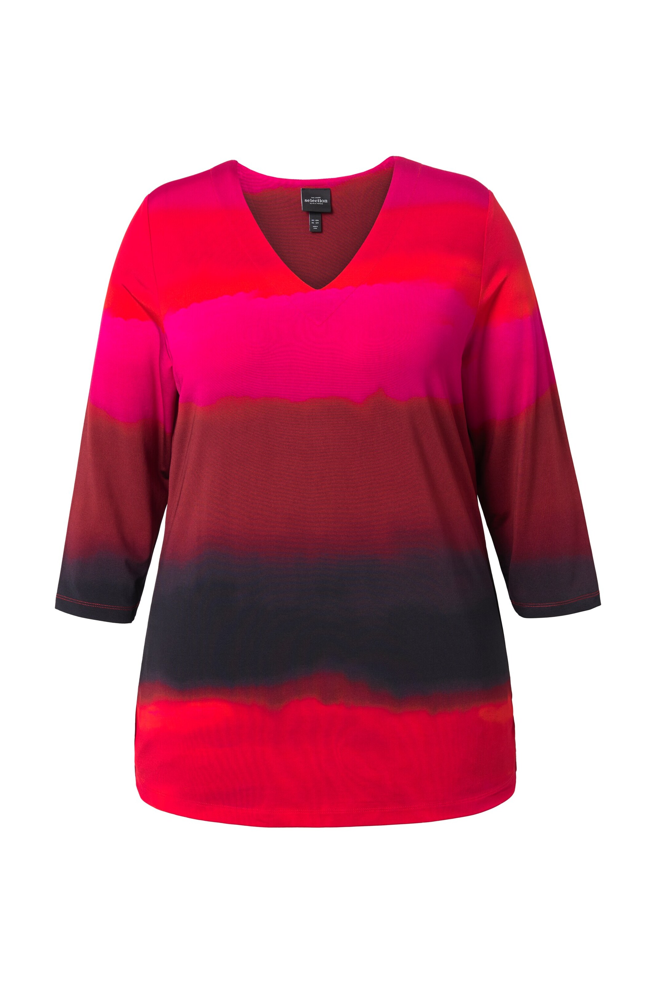 Ulla Popken Shirt in Rot: Vorderseite