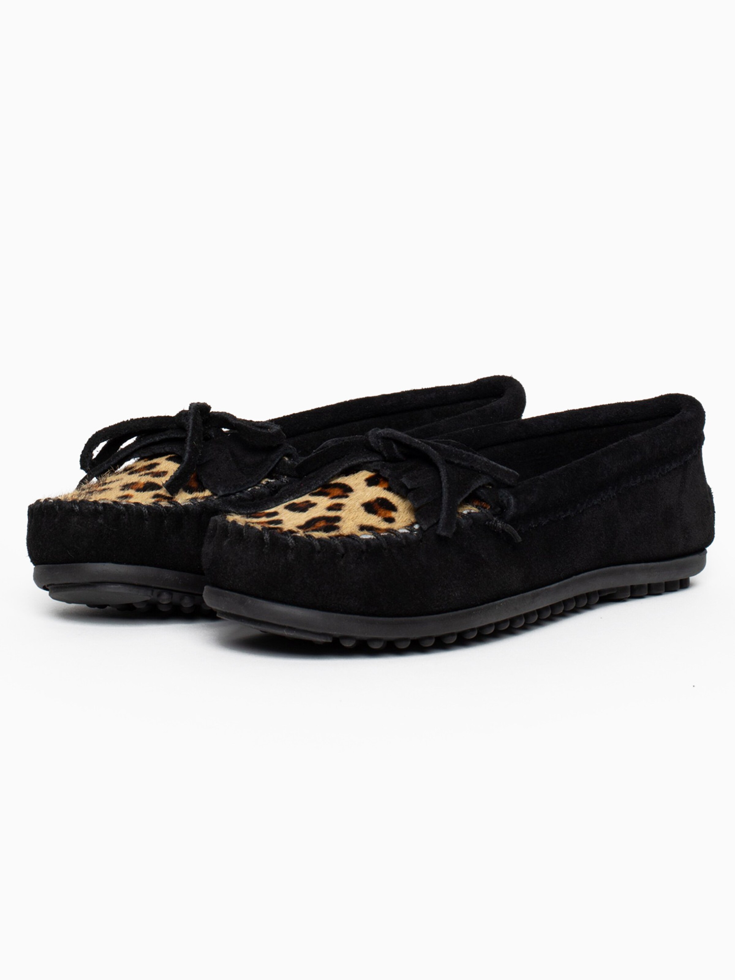 Minnetonka Mokasíny 'Kilty Plus' - Čierna