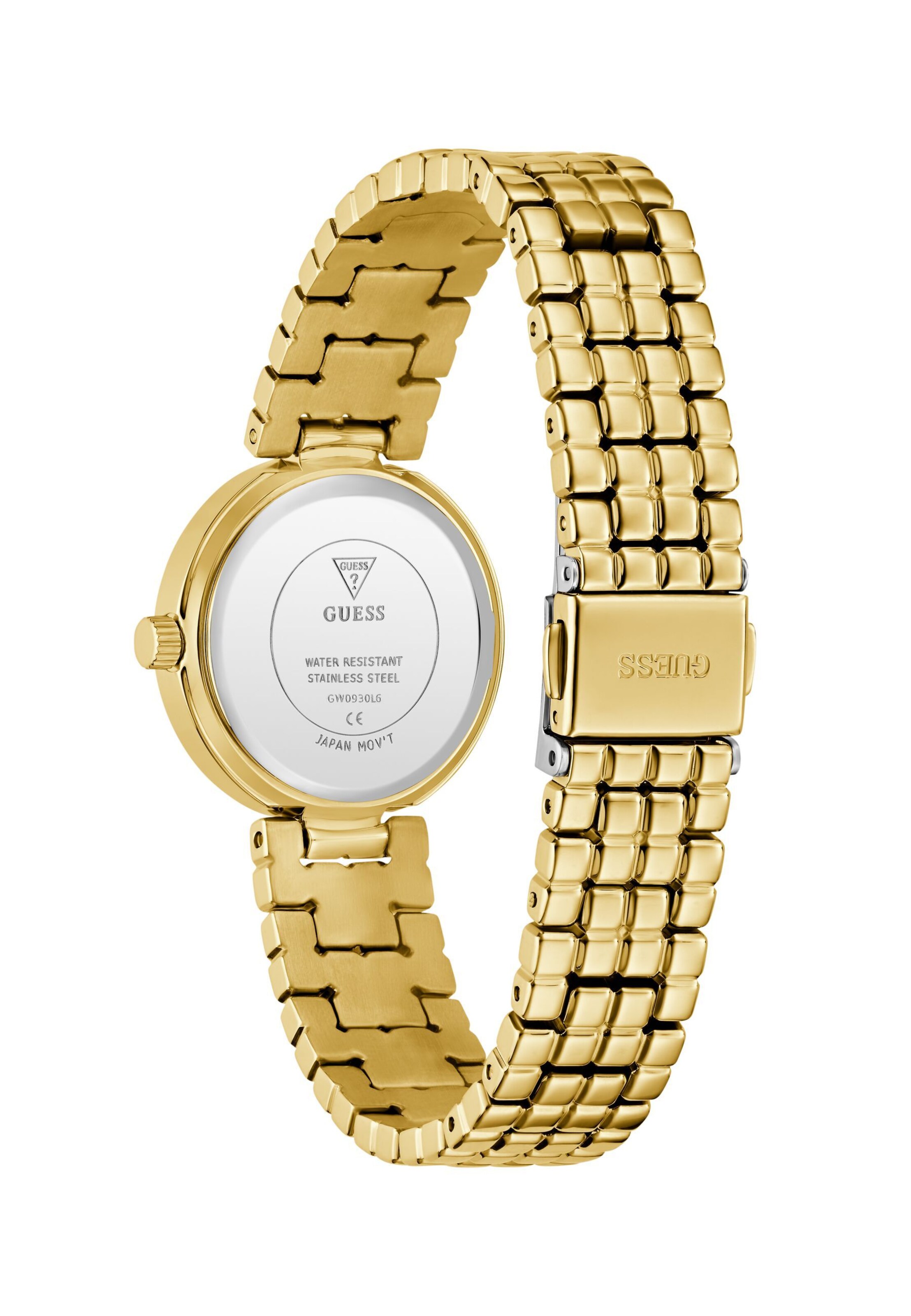 Montre à affichage analogique ' CLARA ' GUESS en or