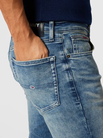 Tommy Jeans - Slimfit Vaquero 'Austin' en azul