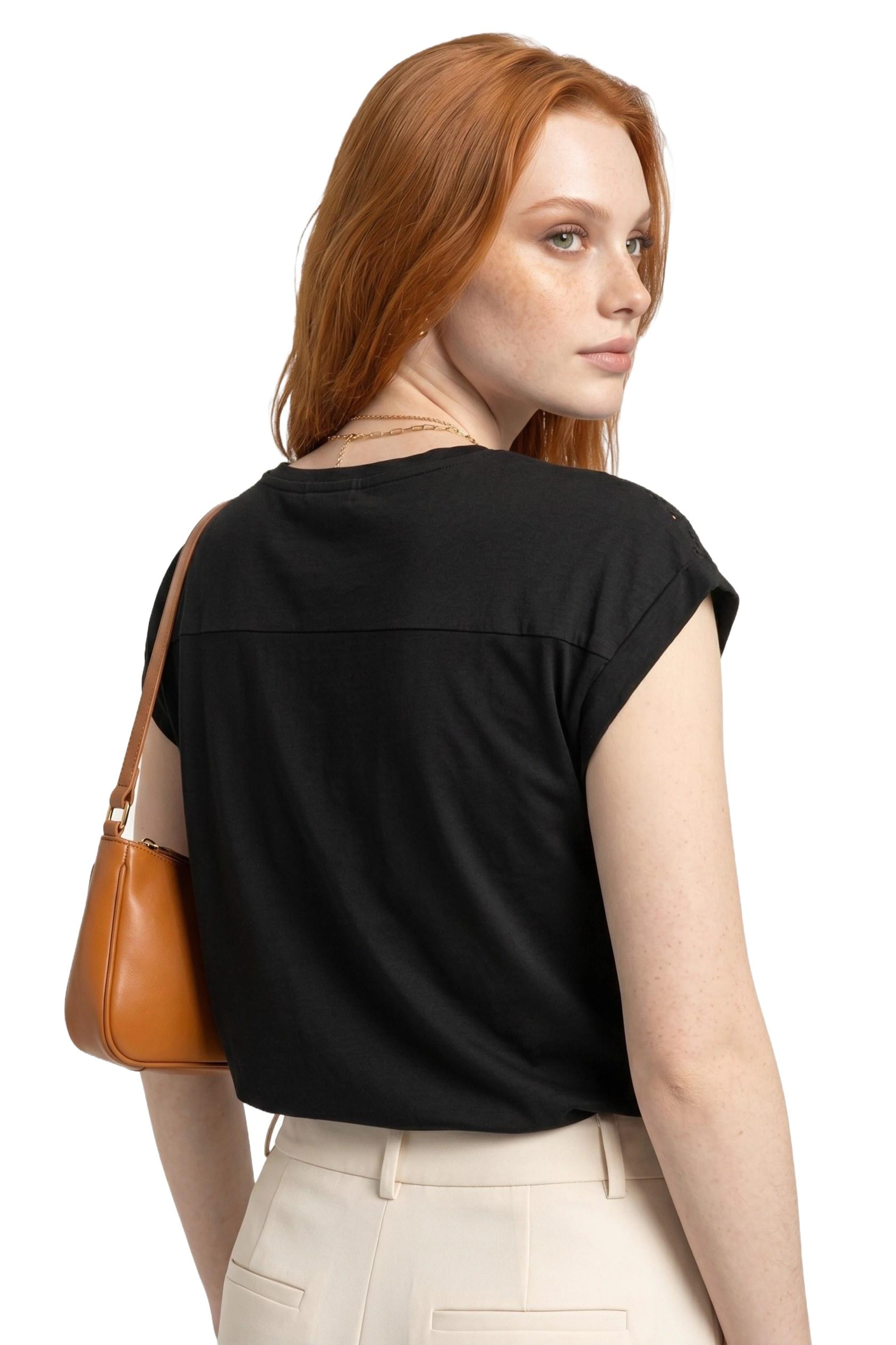 T-shirt Alexa Dash en noir