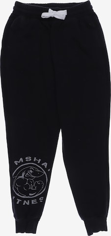 GYMSHARK Pants in M in Black: front