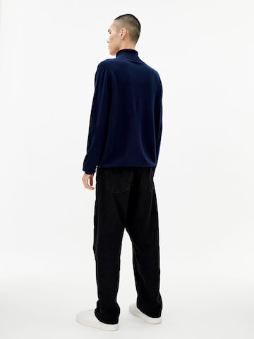 GOBI Cashmere Pullover 'Men's Essential Turtleneck Cashmere Sweater'‌ in Blau