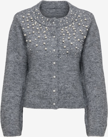 ONLY Knit cardigan in Grey: front