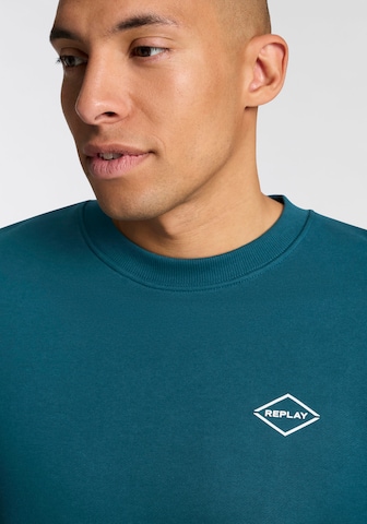 REPLAY Sweatshirt in Blue