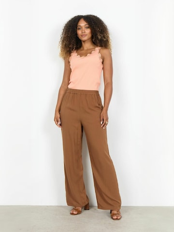 Wide leg Pantaloni 'Radia' de la Soyaconcept pe maro