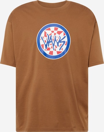 VANS Shirt in Bruin: voorkant