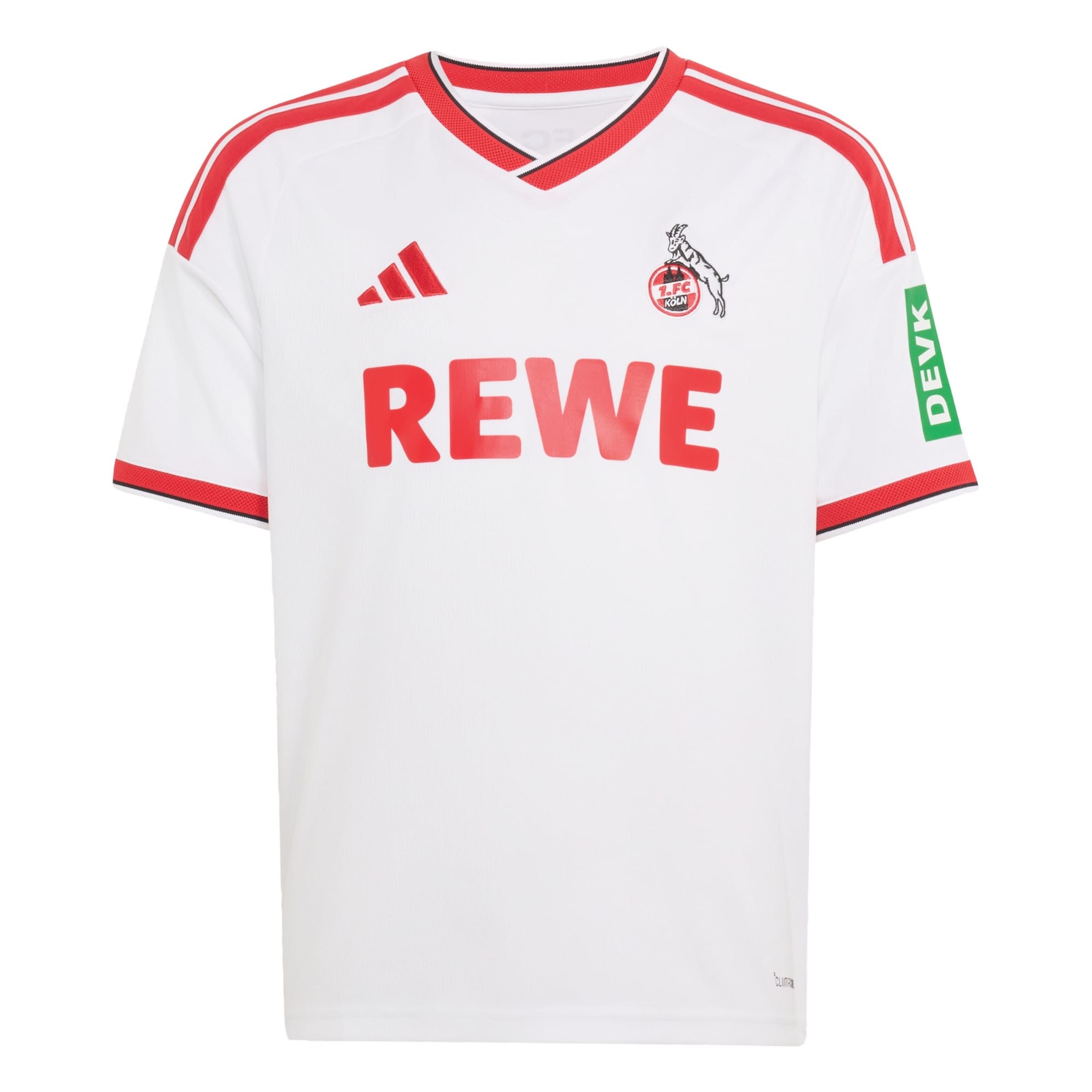 ADIDAS PERFORMANCE Functioneel shirt '1. FC Koeln 26/27' in Wit: voorkant