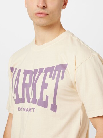 MARKET T-shirt i beige