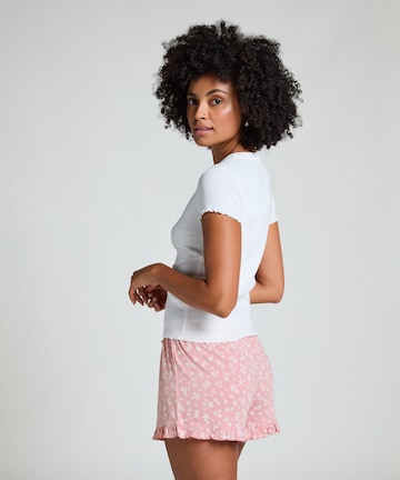 Hunkemöller Pyjamahose in Pink