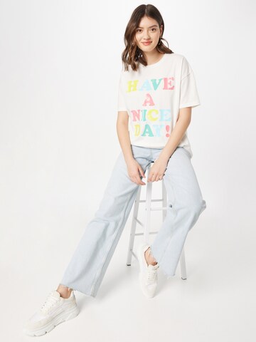 T-shirt 'FOREVER' VERO MODA en blanc