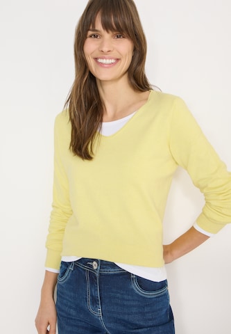 CECIL Sweater in Yellow: front