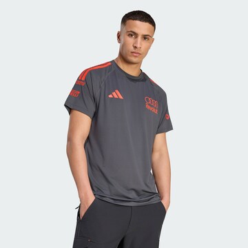 ADIDAS PERFORMANCE Performance shirt 'Audi Revolut F1 Team Mechanics' in Black: front