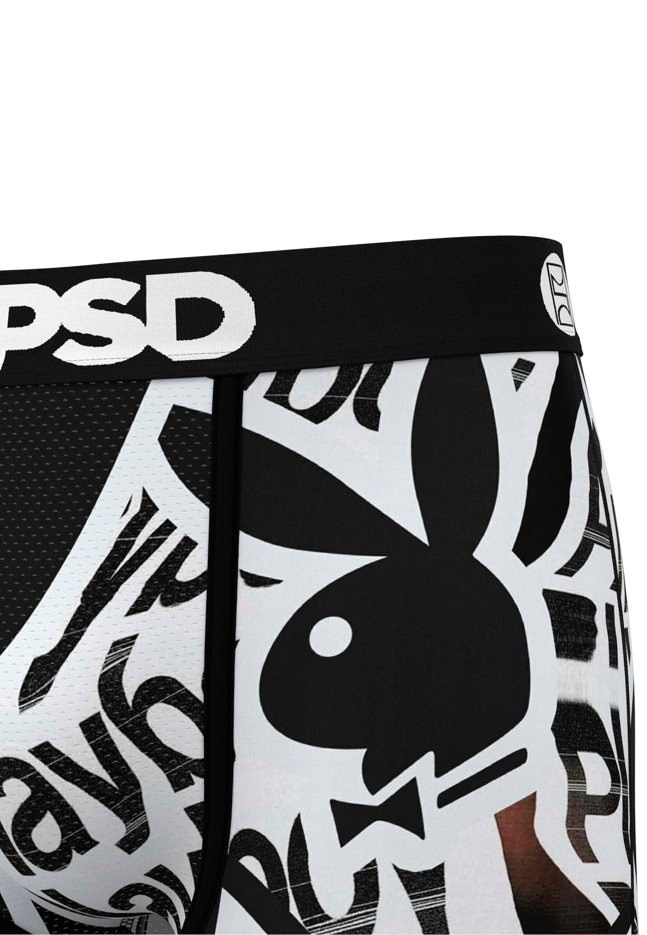 PSD Boxershorts 'Scanner' in Schwarz