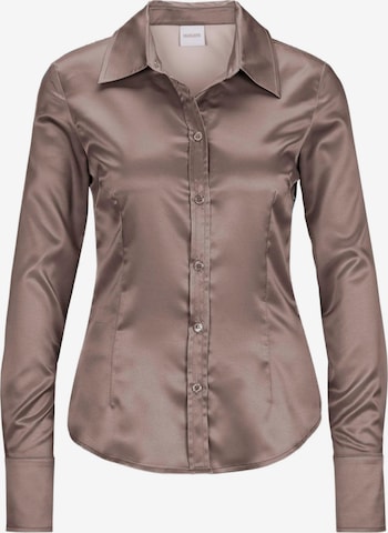 Chemisier MADELEINE en violet : devant