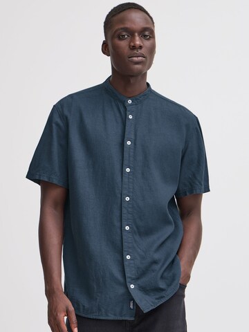 Regular fit Camicia ' BHBOBBY Shirt mandarin ss ' di BLEND in blu