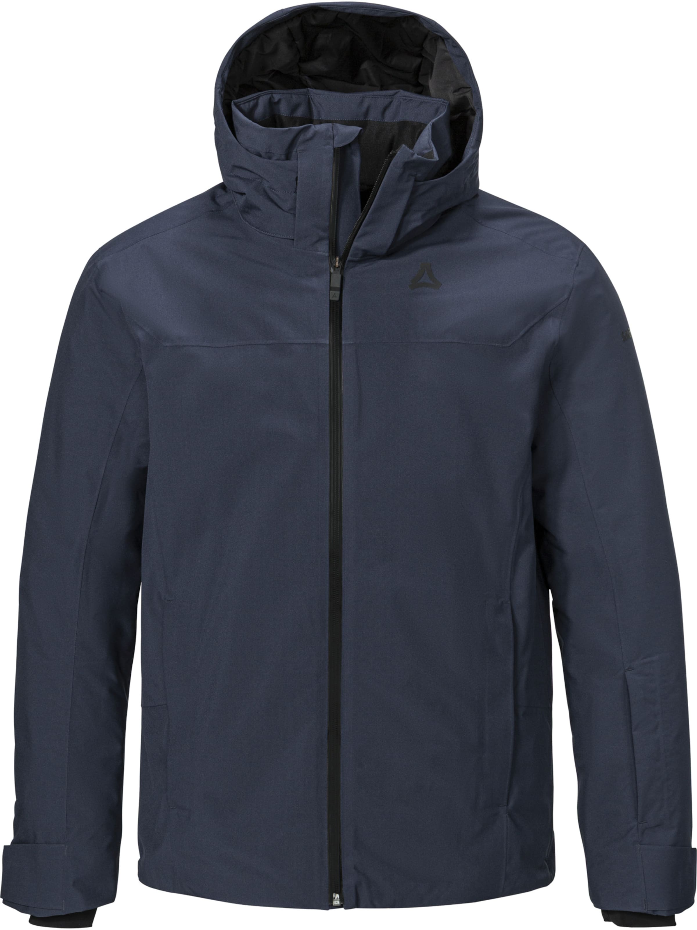 Schöffel Outdoorjas in Blauw: voorkant