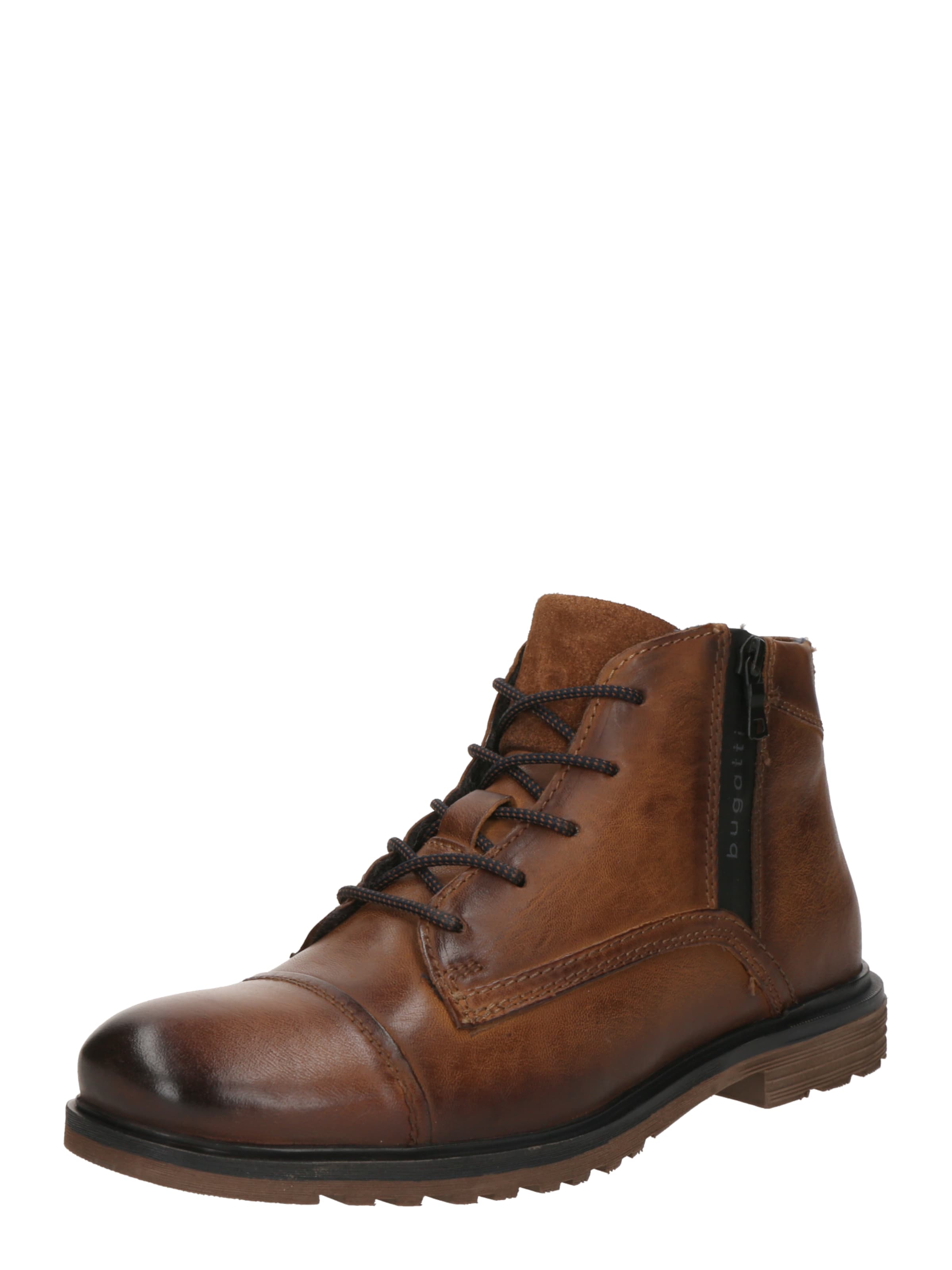 bugatti - Botas com atacadores 'Vittore' em castanho: frente