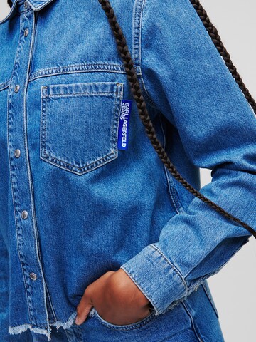 Karl LagerfeldPrijelazna jakna - plava boja