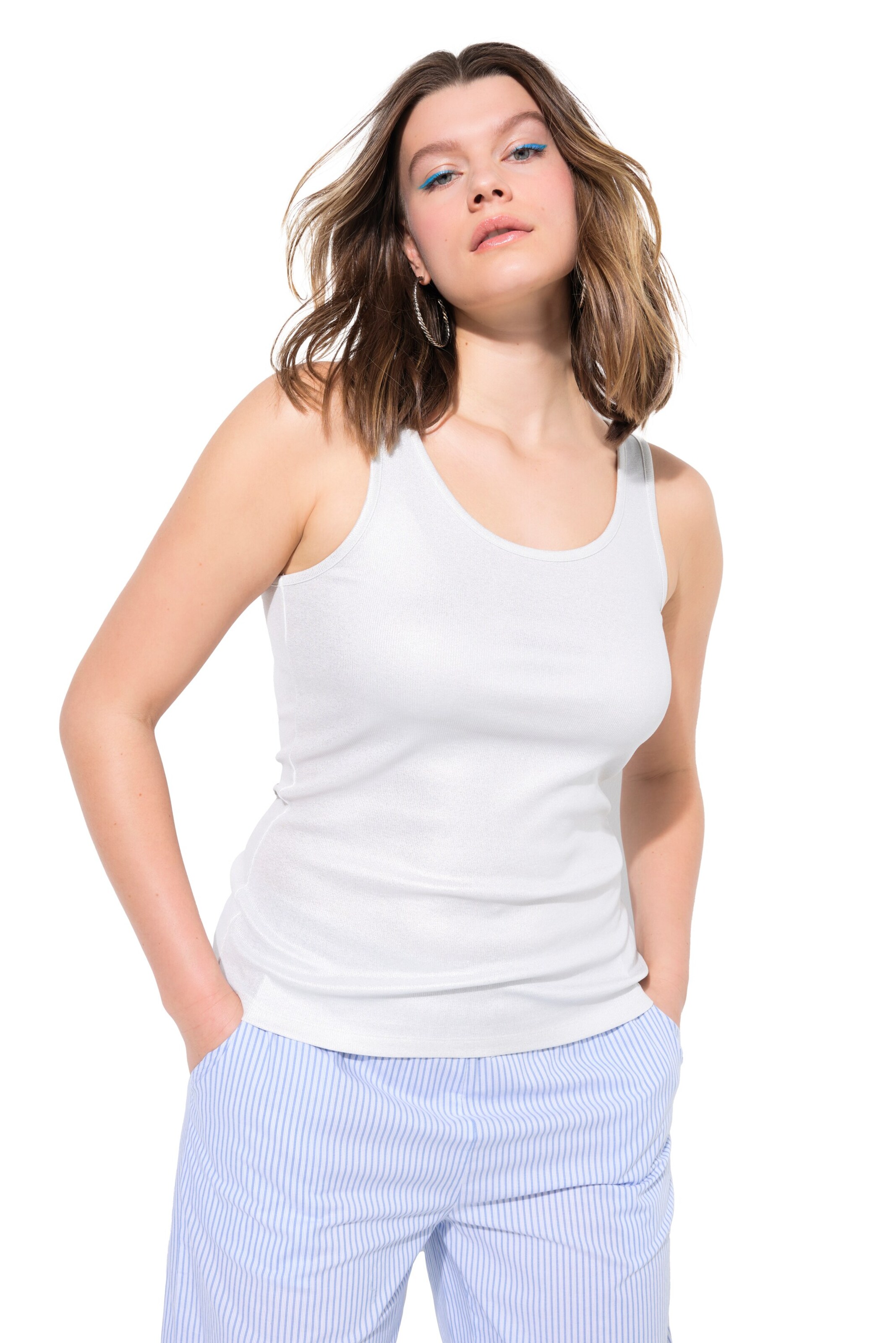 Studio Untold Top in White: front