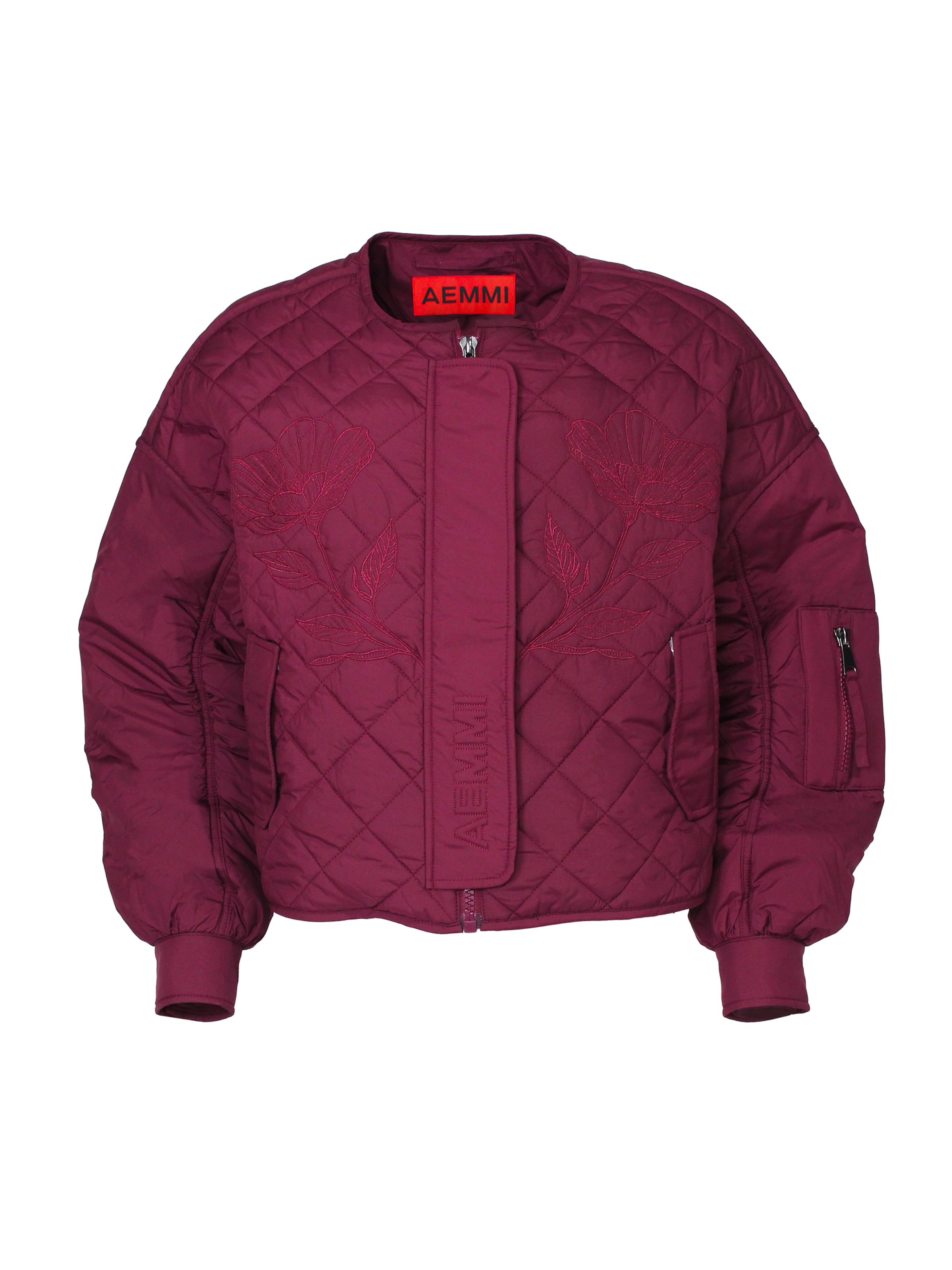 AEMMI Between-Season Jacket in Red: front