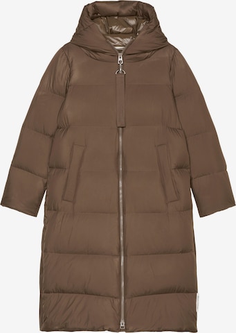 Marc O'Polo Winter Coat in Brown: front