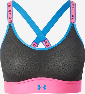 juoda UNDER ARMOUR Sportinė liemenėlė: priekis