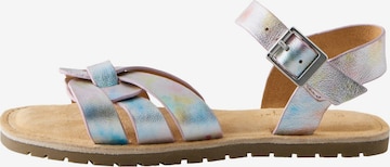 Next Sandals in Silver: front