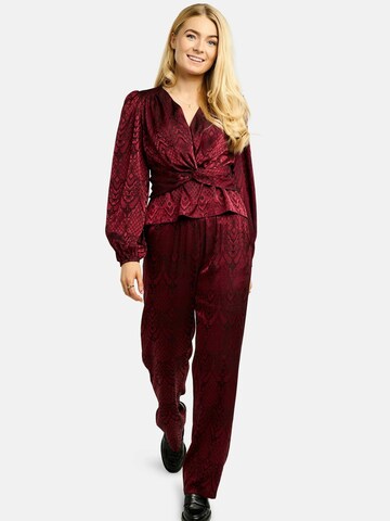 Regular Pantalon ' LALA ' Liberte Essentiel en rouge