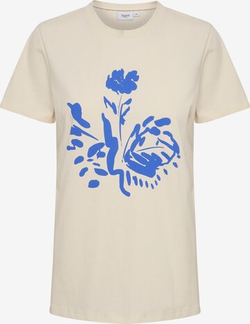 SAINT TROPEZ - Camiseta en beige: frente