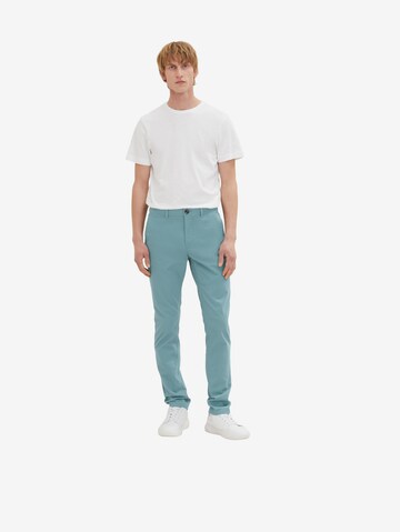 TOM TAILOR Liibuv Chino-püksid, värv roheline