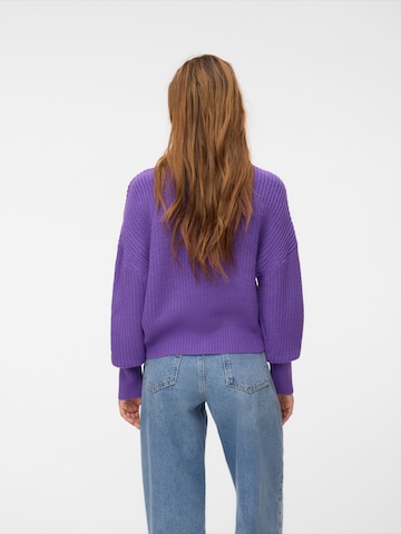 VERO MODA Strickjacke 'VMLEA' in Lila