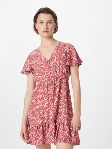 NA-KD Summer Dress in Red: front