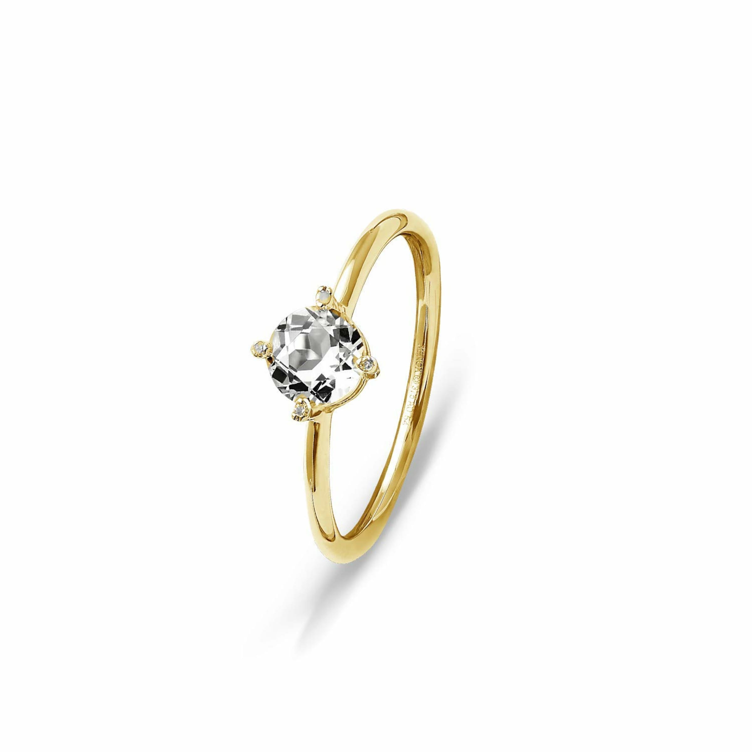 XENOX Ring in Gold: Vorderseite