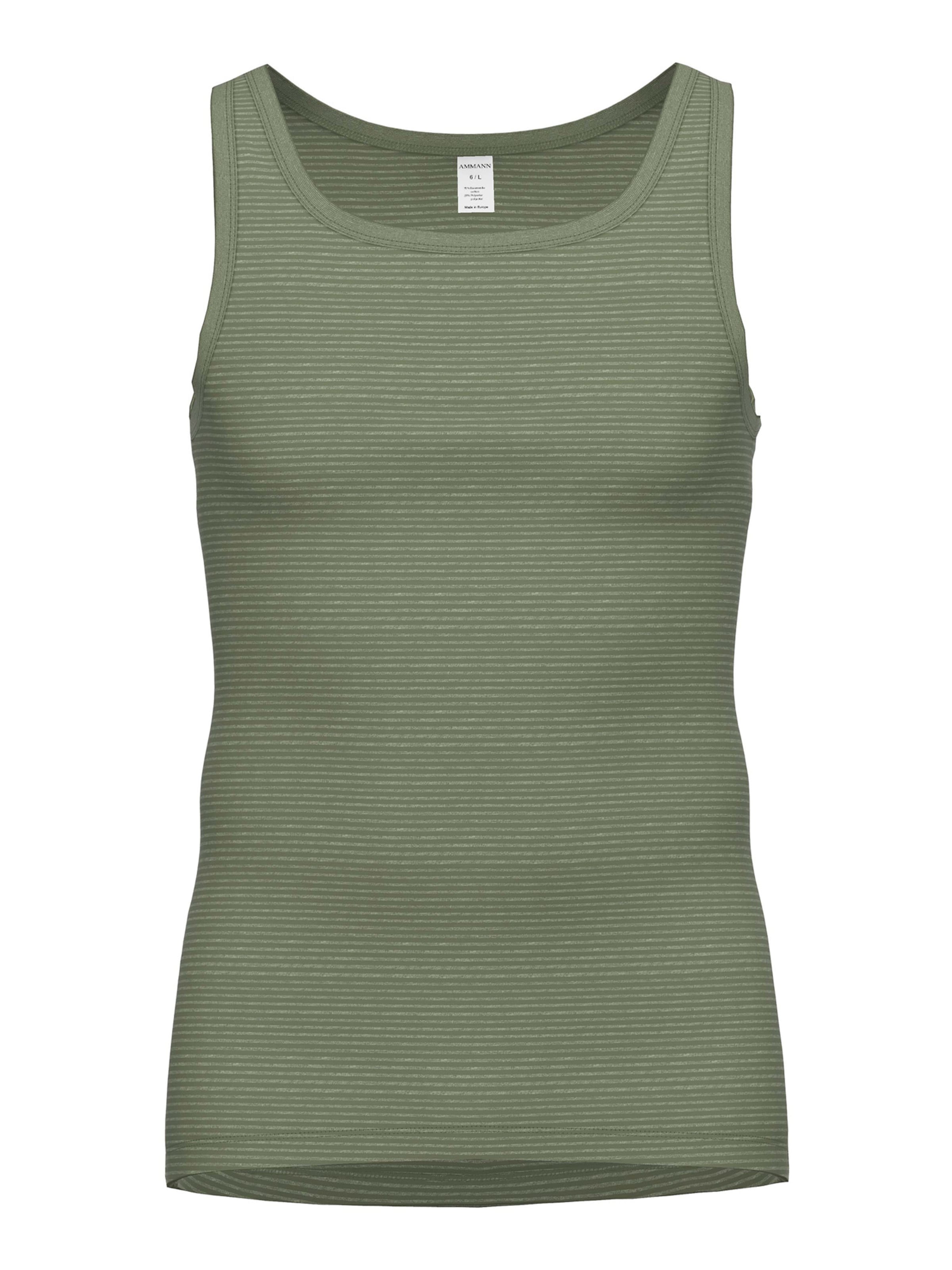 Maillot de corps ' 170 Jeans ' Ammann en vert