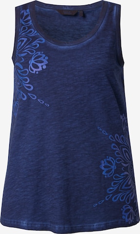 Ulla Popken Top in Blau: Vorderseite