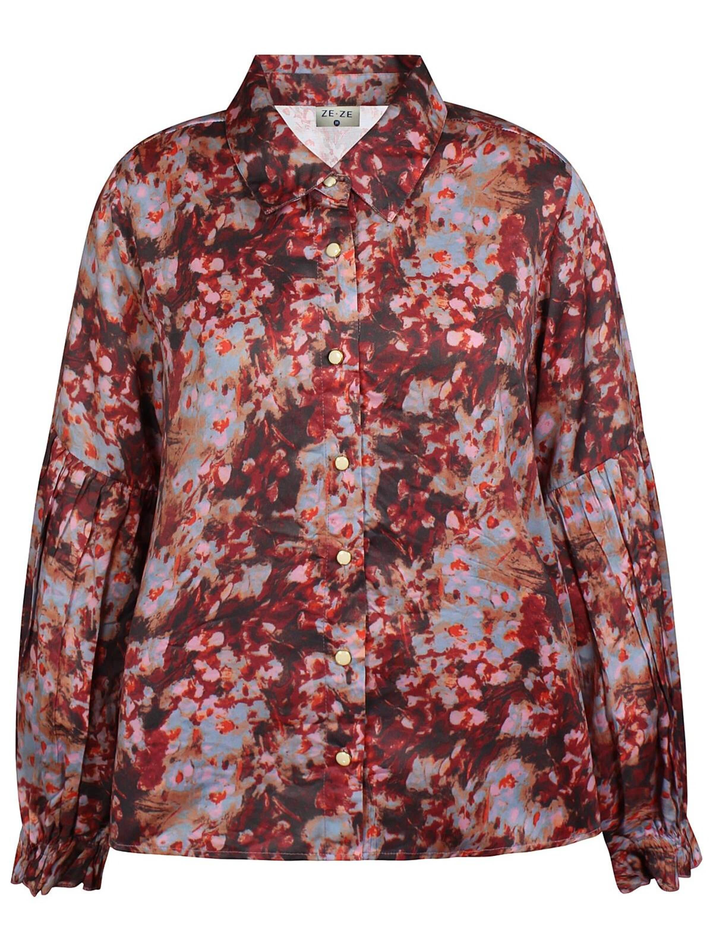 ze-ze Blouse 'Clara 962' in Pink: front