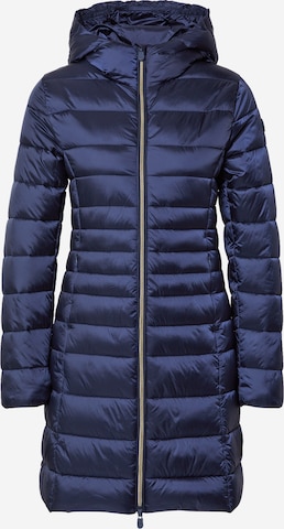 SAVE THE DUCK Přechodný kabát 'CAMILLE' – modrá: přední strana