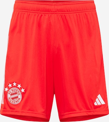 ADIDAS PERFORMANCE Regular Sportshorts 'FC Bayern München 23/24' in Rot: predná strana