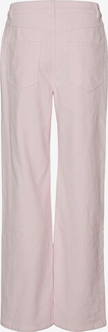 VERO MODA Loosefit Byxa 'Kithy' i rosa