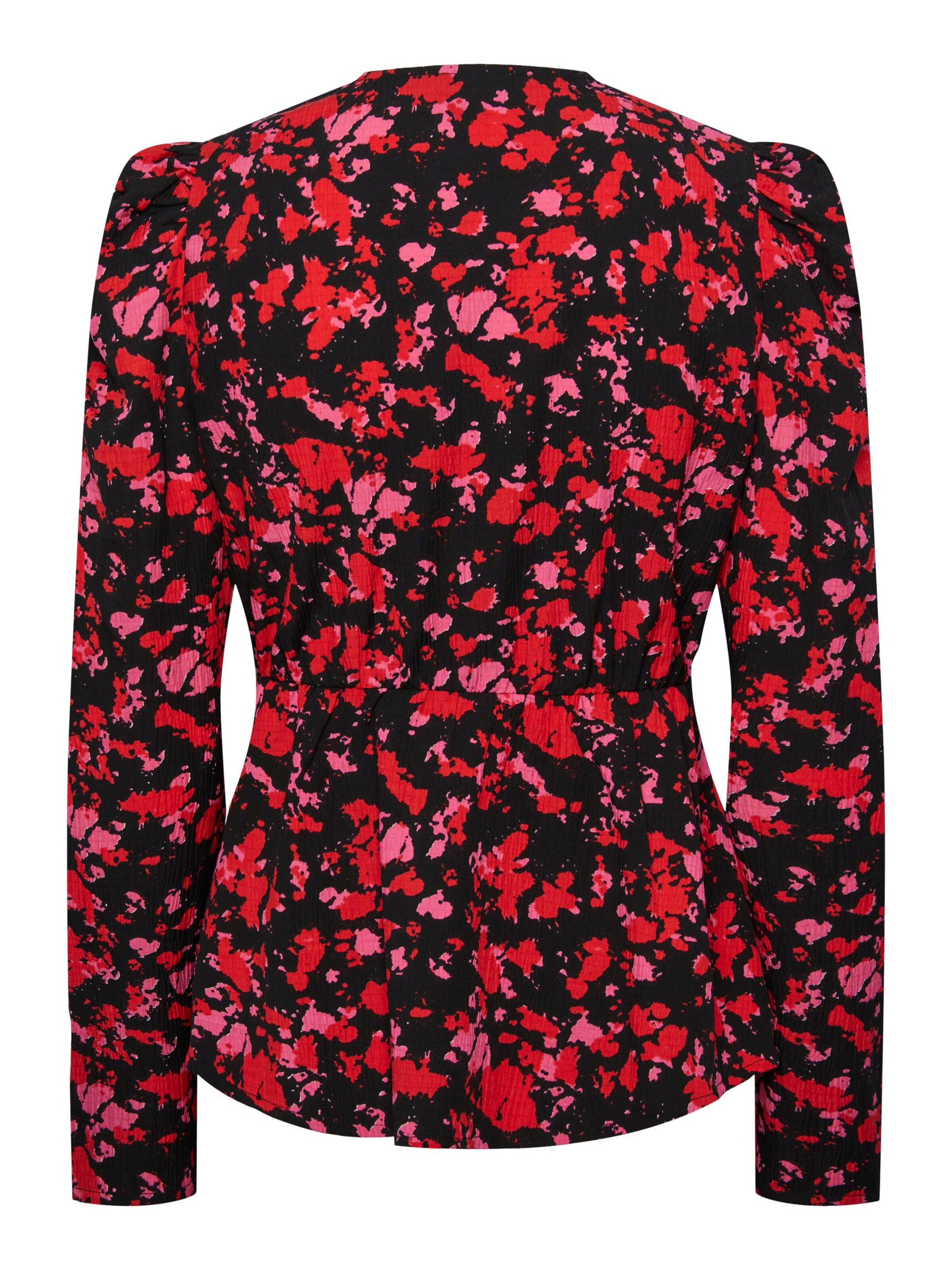 Camicia da donna 'FALINE' di PIECES in nero