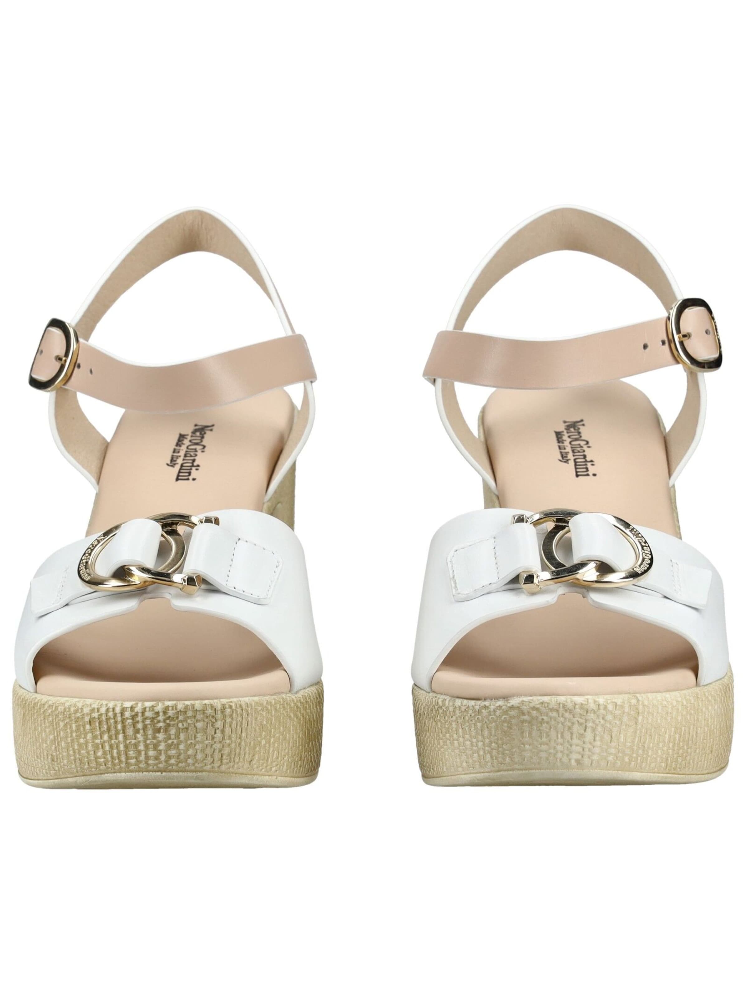 Sandales à lanières Nero Giardini en blanc