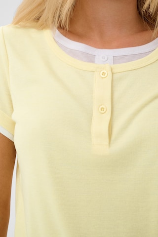 CULTURE - Camiseta 'Rachel' en amarillo