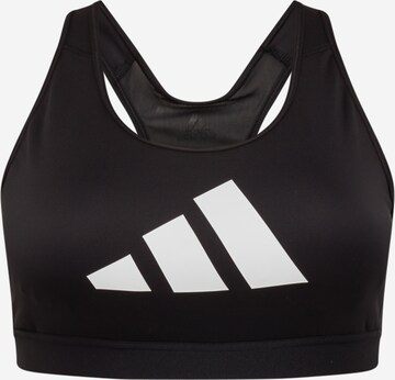 ADIDAS PERFORMANCE Bralette Sports bra 'Don't Rest' in Black: front