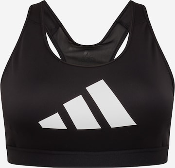 ADIDAS PERFORMANCE - Soutien Bustier Soutien de desporto 'Don't Rest' em preto: frente