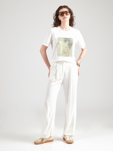 ONLY - Camiseta 'ONLNEWFLORA' en blanco