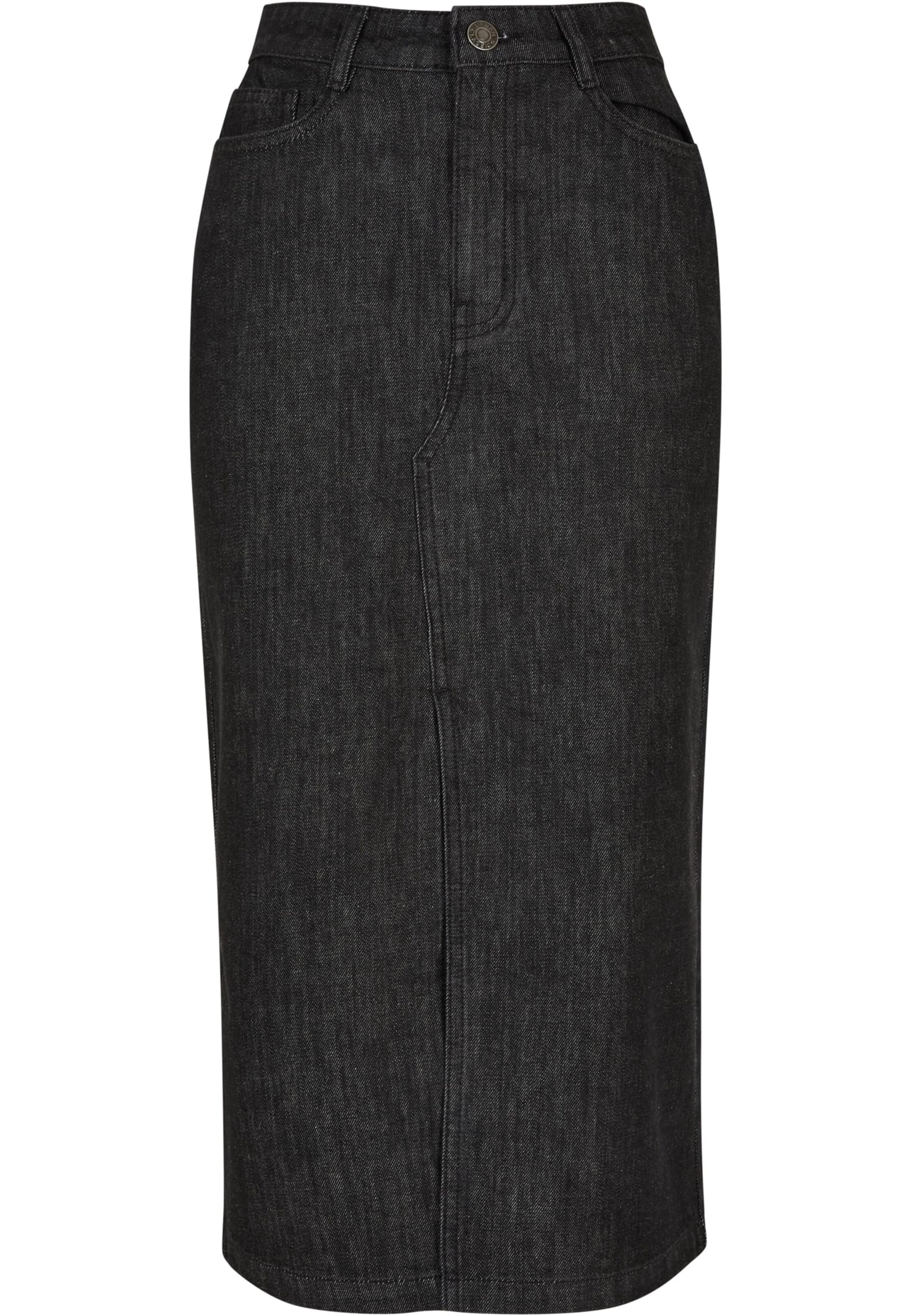 Urban Classics Skirt in Black: front
